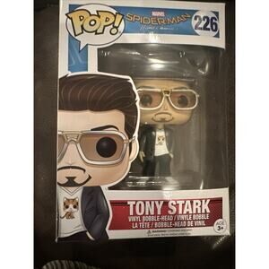 Funko POP! Spider-Man Homecoming Tony Stark Bobble-Head (226) NIB